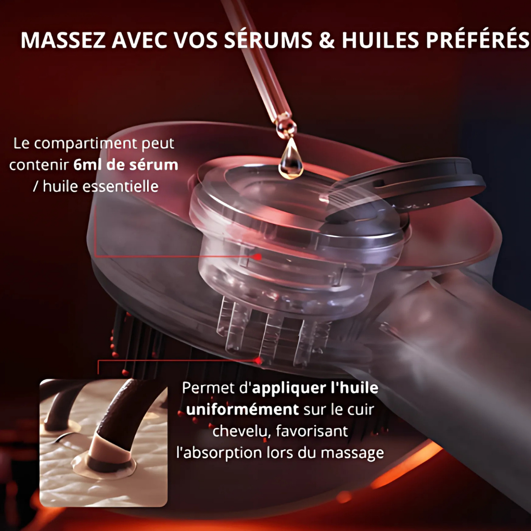 Pack Hair Boost - WELL BEAUTY™ brush, Brosse Massante