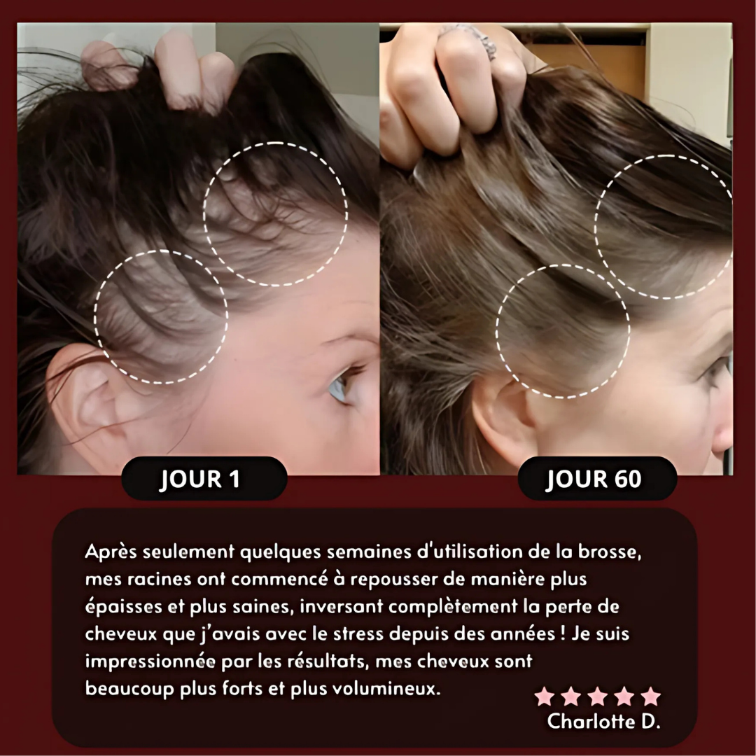 Pack Hair Boost - WELL BEAUTY™ brush, Brosse Massante
